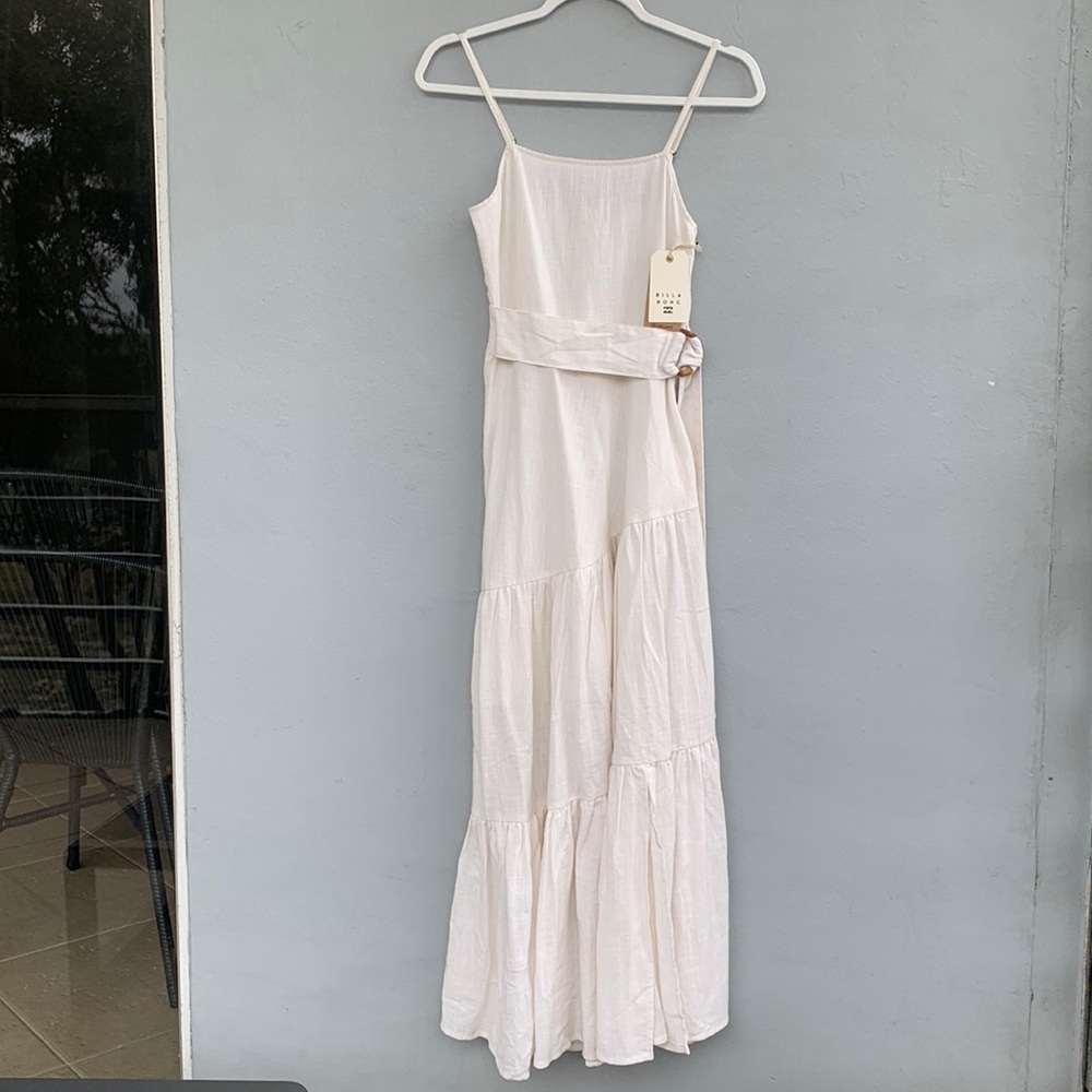 NEW NWT 100% Cotton Billabong Island Spirit Maxi Dress - Picture 11 of 12